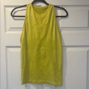 Lululemon Athletica Yellow Tank Top
